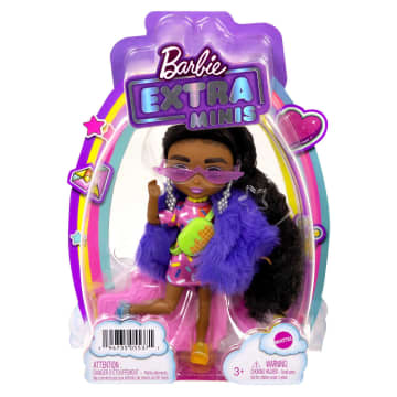 Barbie Extra Minis Pelliccia Viola