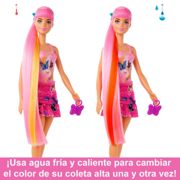 Muñeca Barbie Color Reveal Con Seis Sorpresas De La Serie Totally Denim - Imagen 4 de 6
