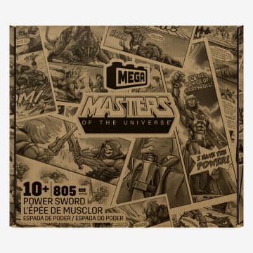 Mega Masters Of The Universe Schwert Motu Bausatz (805 Teile) Für Sammler