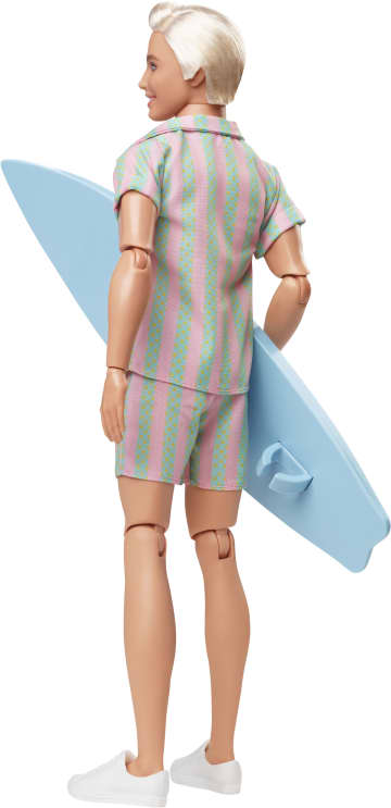 Barbie Le Film-Poupée Ken Avec Ensemble De Plage Rayé À Collectionner