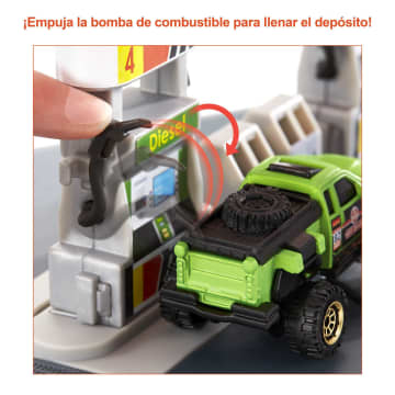 Matchbox Action Drivers Conjunto Gasolinera - Imagen 3 de 6