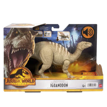 Jurassic World Dominion Roar Strikes Iguanodon - Image 7 of 7
