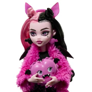 Monster High Pop En Accessoires Voor Slaapfeestje, Draculaura, Griezelfeestje - Imagen 3 de 6