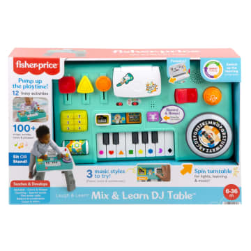 Fisher Price Laugh Learn Mix Learn DJ Table Mattel