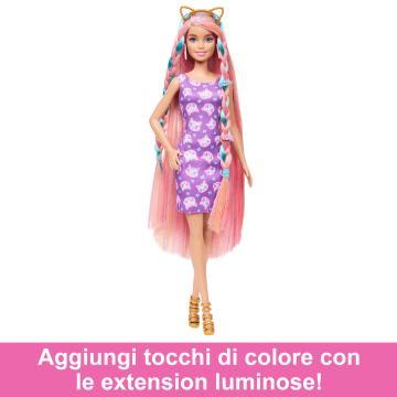 Barbie, Barbie Super Chioma, Bambola Con Accessori Per Lo Styling, Giocattoli Per Bambini E Bambine - Image 5 of 6
