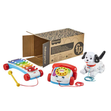 Fisher-Price Spielzeug Geschenkset inkl. Plappertelefon, Xylofon und Snoopy - Bild 5 von 6