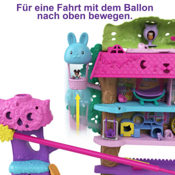 Polly Pocket Pollyville Tierparty Baumhaus Spielset