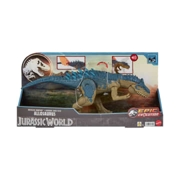 Jurassic World Ruthless Rampagin Allosaurus Dinosaur Toy With Attack Move & Roar Sound