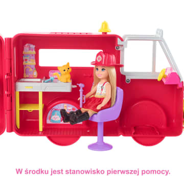 Barbie® Chelsea Wóz strażacki Zestaw + lalka