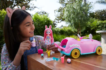 Набор игровой Enchantimals Автомобиль Бри Кроли с куклой и аксессуарами