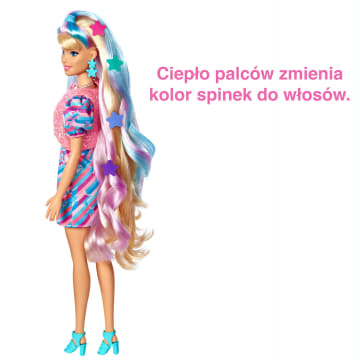 Barbie® Lalka Totally Hair Gwiazdki - Image 5 of 6