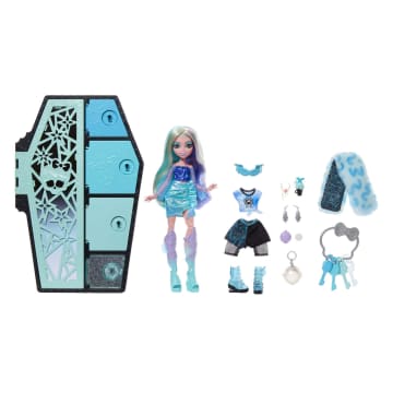 Monster High Pop, Lagoona Blue, Skulltimate Secrets: Fearidescent Serie - Imagen 1 de 7