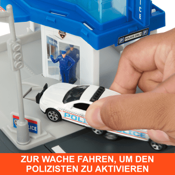 Matchbox Action Drivers Police Patrol Station