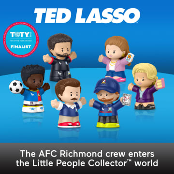 Little People Collector Ted Lasso Special Edition Set For Adults & Fans, 6 Figures