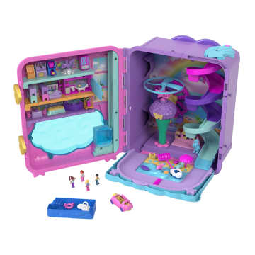 Polly Pocket Set de Juego Pollyville Resort Roll Away - Imagen 4 de 6