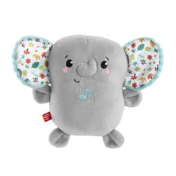 Fisher-Price Plush Elephant Baby Toy Sound Machine With Vibrations, Calming Vibes Soother