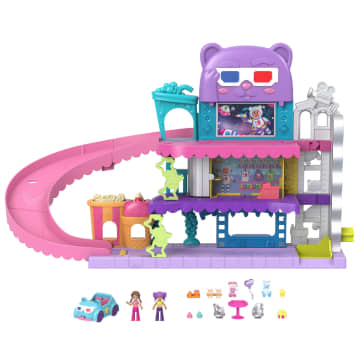 Polly Pocket Pollyville Drive-In Movie theater - Imagem 1 de 6