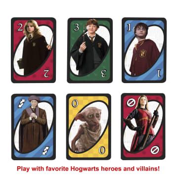 UNO Harry Potter themed Card Game For 2-10 Players Ages 7Y+