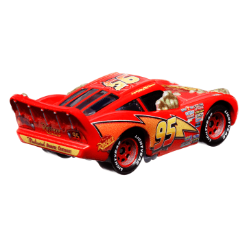 Carros da Disney e Pixar Diecast Veículo de Brinquedo Relâmpago McQueen Cacto - Imagem 3 de 4