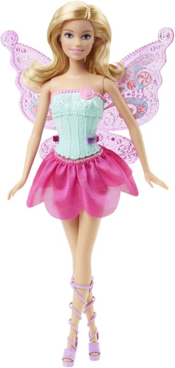 Barbie Doll With 3 Fantasy Outfits & Accessories, Including Mermaid Tail & Fairy Wings