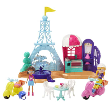 Polly Pocket Conjunto de Brinquedo Aventuras em Paris