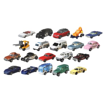 Matchbox Set Of 20 1:64 Scale Toy Cars And Trucks