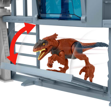 Jurassic World Dominion Outpost Chaos Playset Build & Destruct 4 Years & Up