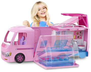 Barbie Estate Dreamcamper Adventure Camping Playset With Accessories