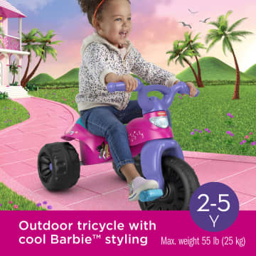 Fisher-Price Barbie Tough Trike Toddler Tricycle | Mattel