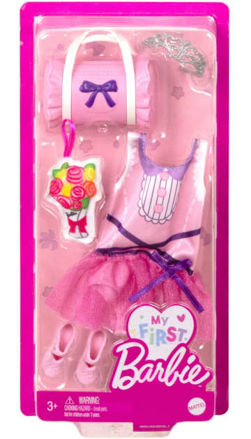 My First Barbie Clothes, Ballet Class With Tutu, My First Barbie Fashion Pack