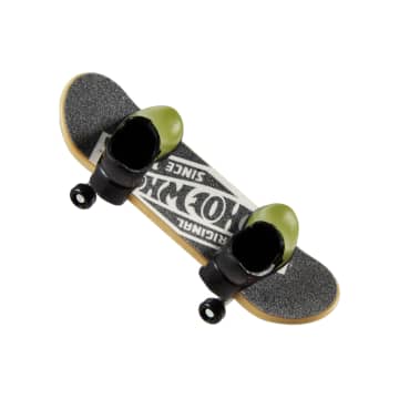 Hot Wheels Skate Veículo de Brinquedo Skateboard SHREDATOR™ com Tênis - Imagen 3 de 3