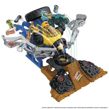 Hot Wheels Mt Arena Smashers Combat MEGA-Wrex Contre Crushzilla