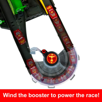 Disney And Pixar Cars Piston Cup Action Speedway Playset, 1:55 Scale Track Set With Toy Car - Imagem 3 de 6