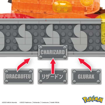 MEGA Pokémon Juguete de Construcción Charizard con Movimiento - Image 3 of 6