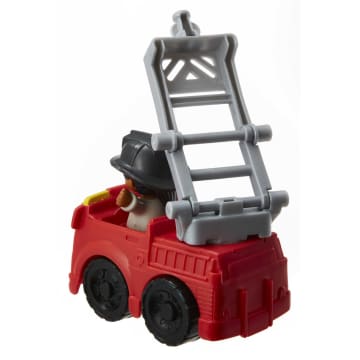 Fisher-Price Little People Figura de Juguete Camión de Bomberos Al Rescate - Imagen 4 de 6