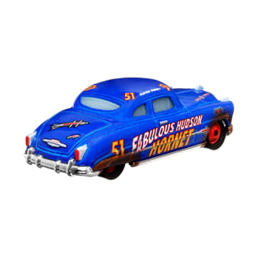 Carros da Disney e Pixar Diecast Veículo de Brinquedo O Fabuloso Hudson Hornet Pista de Terra - Imagem 3 de 4