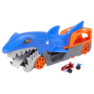 Hot Wheels City Pista de Brinquedo Reboque Tubarão