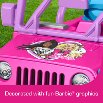 Power Wheels Barbie Jeep Wrangler - Image 3 of 6