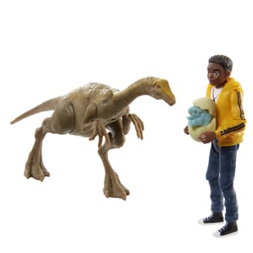 Jurassic World Camp Cretaceous Darius & Gallimimus Figures