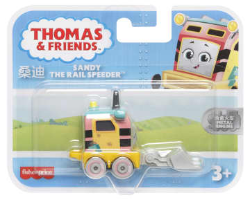 Thomas & Friends Toy Train, Sandy the Rail Speeder Diecast Metal Engine For Preschool Kids - Image 6 of 7