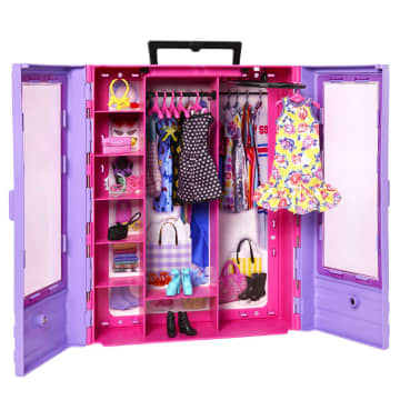 Barbie Fashion & Beauty Conjunto de Brinquedo Novo Armário de Luxo com Boneca