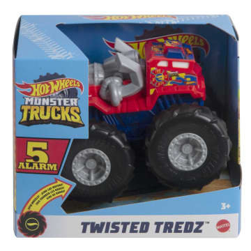 Hot Wheels Monster Trucks Vehículo de Juguete 1:43 Llantas Todo Terreno 5 Alarm - Image 5 of 5