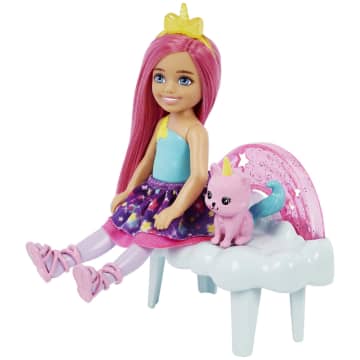 Barbie-La Tête Dans Les Étoiles-Coffret Avec Poupée Chelsea et Chat