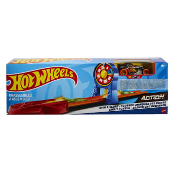 Hot Wheels Action Pista de Juguete Acrobacias Gira y Anota - Image 4 of 4