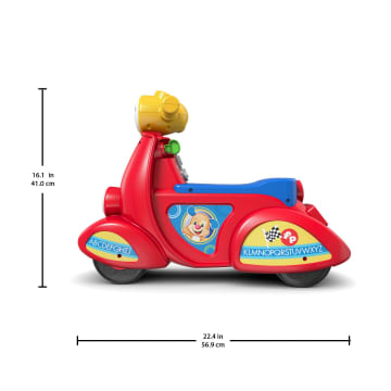 Fisher-Price Laugh & Learn Smart Stages Scooter Ride-On Toddler Learning Toy