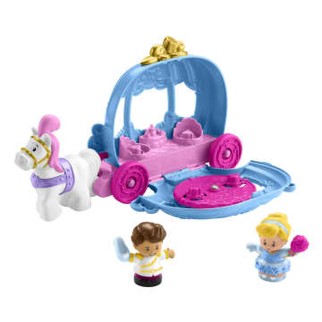 Little People Princesses Disney Le Carrosse de Danse de Cendrillon - Imagen 1 de 6