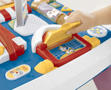 Fisher-Price Aprender e Brincar Brinquedo para Bebês Mesa Passeando Pela Cidade - Imagen 4 de 7