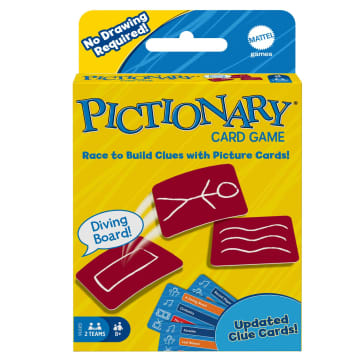 Pictionary Card Game, Makes A Great Gift For Kid, Family Or Adult Game Night, 8 Years And Older