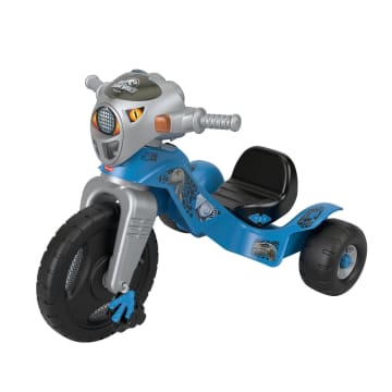 Fisher-Price Jurassic World Velociraptor Dinosaur Tricycle Toddler Toy With Lights & Sounds