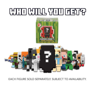 Minecraft Mini Action Figures Collection With Pixelated Design (Characters May Vary) - Imagen 3 de 6